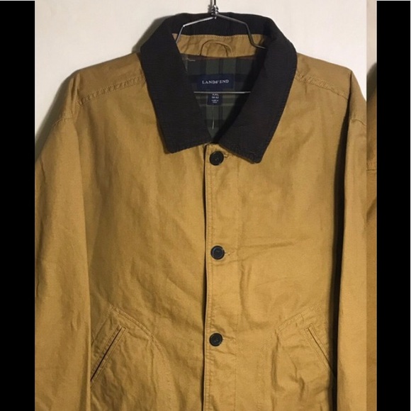 Lands' End Jackets & Coats Lands End Mens Canvas Field Coat Poshmark